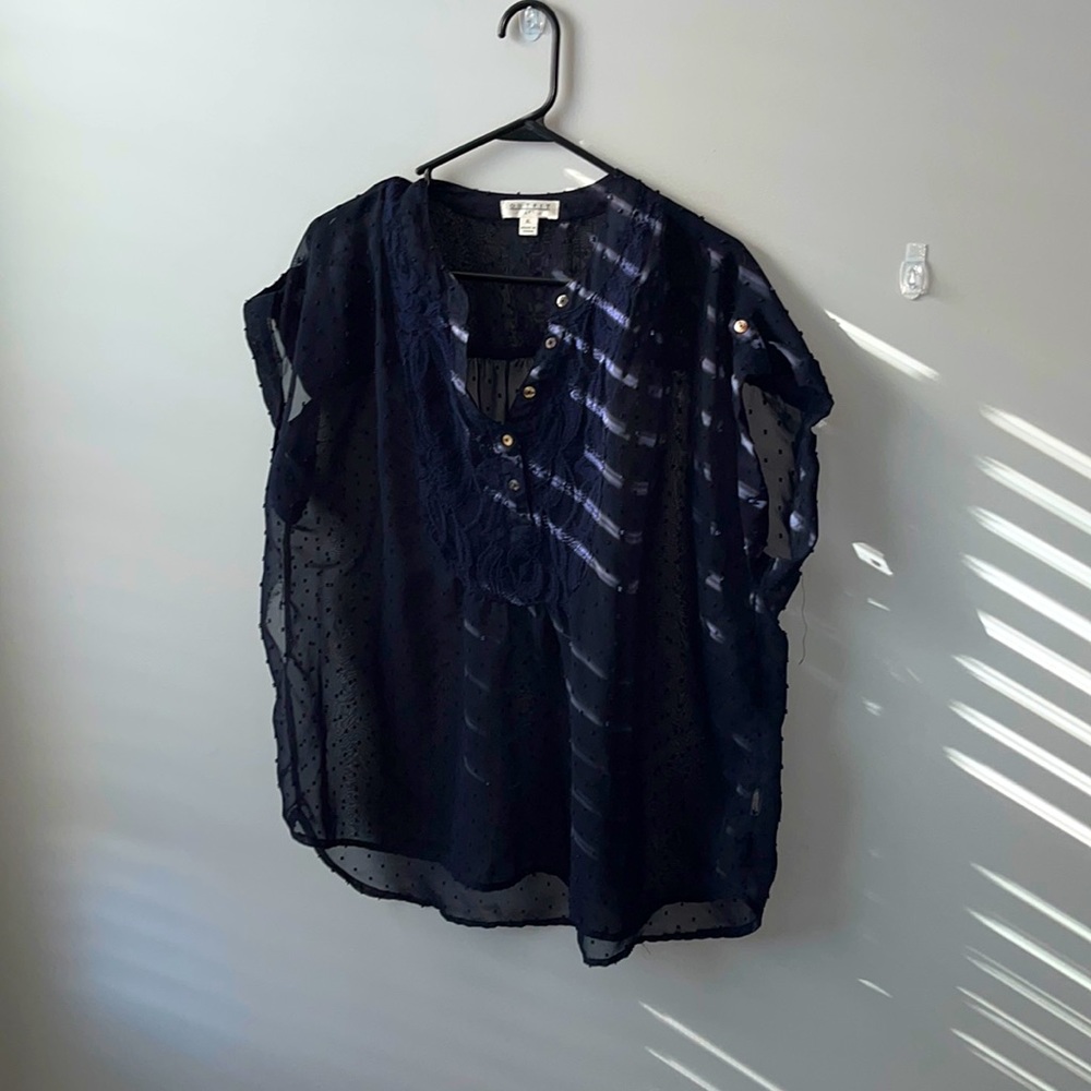 XL BLUE BLOUSE OUTFIT JPR